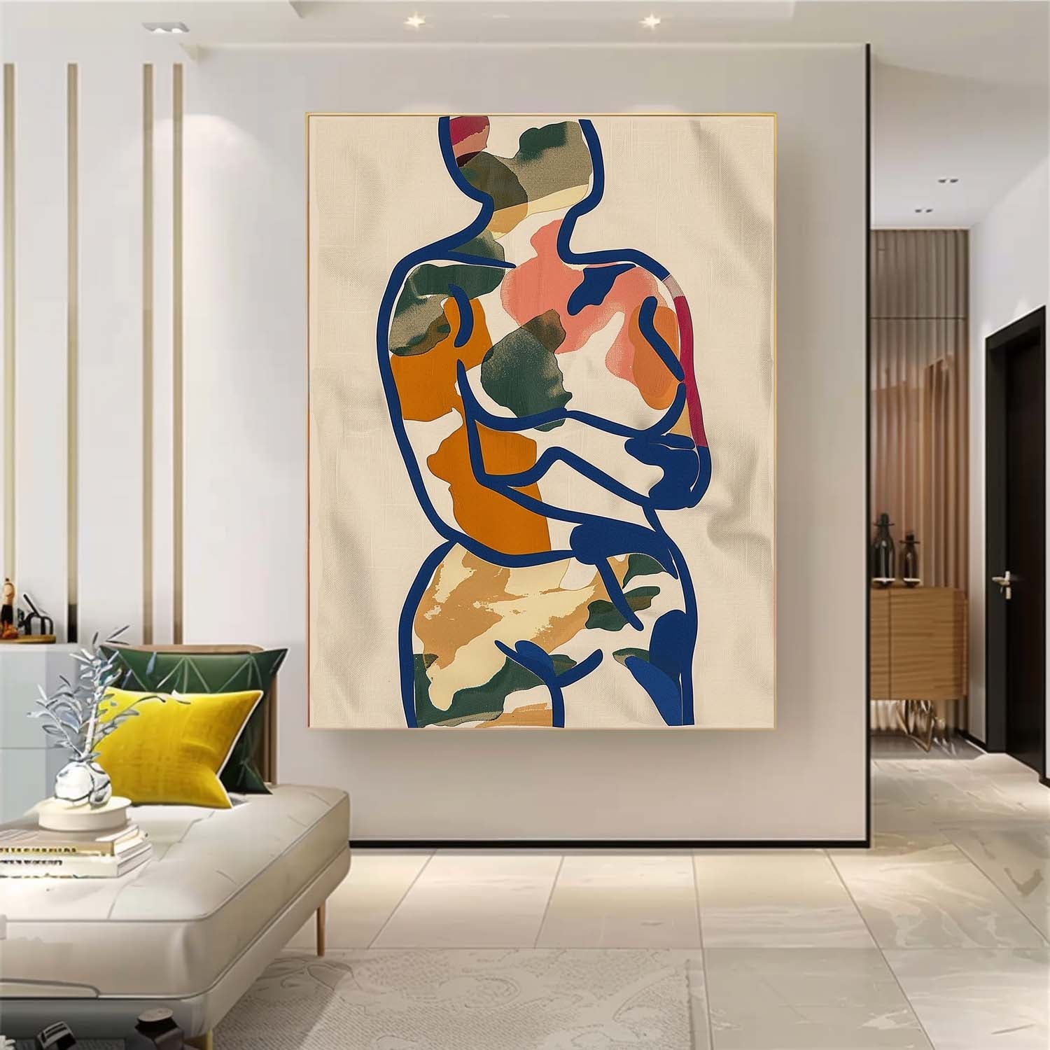 Wall Art Bold Figurative Abstract Painterly