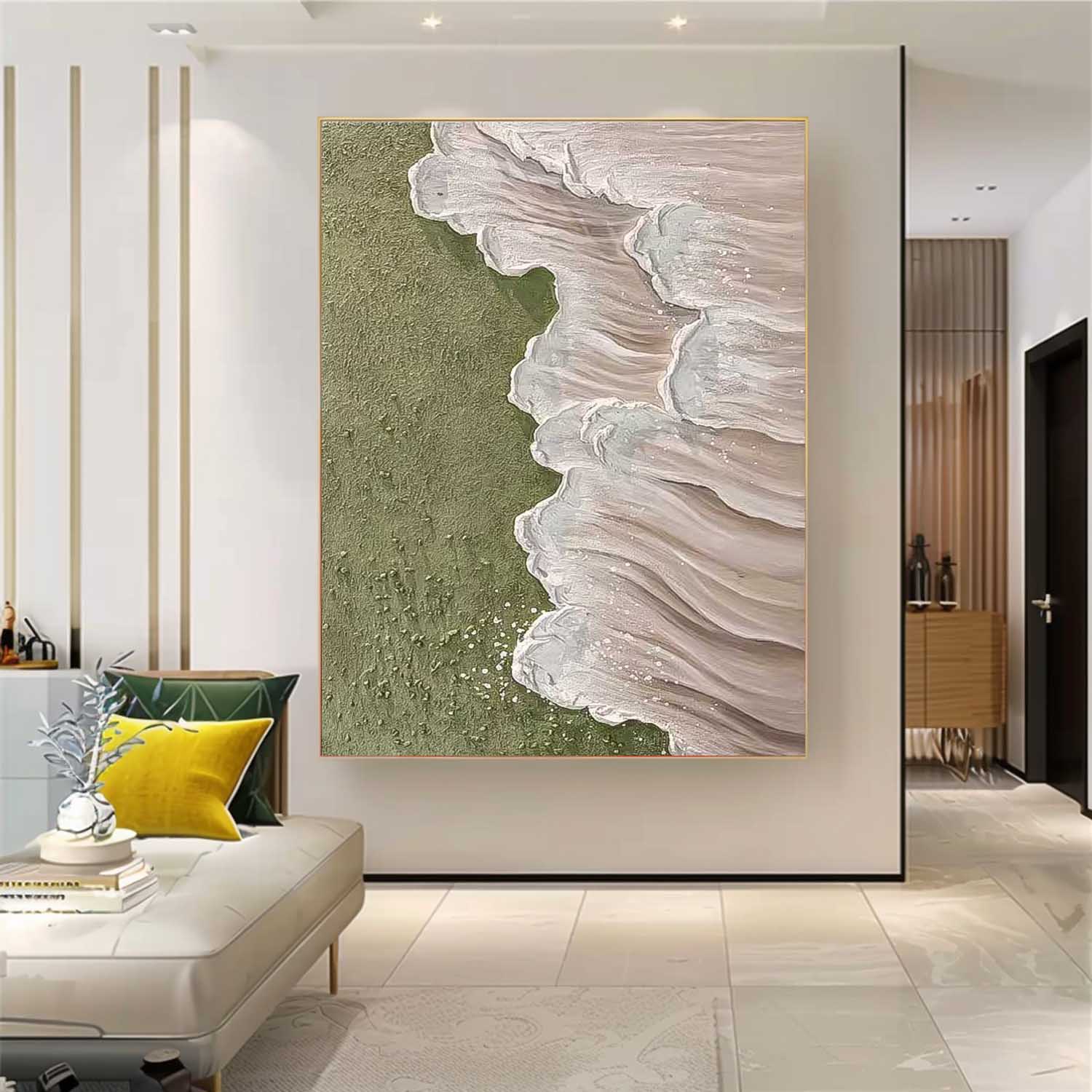 Wall Art Impasto Beach & Ocean Impressionist Bold