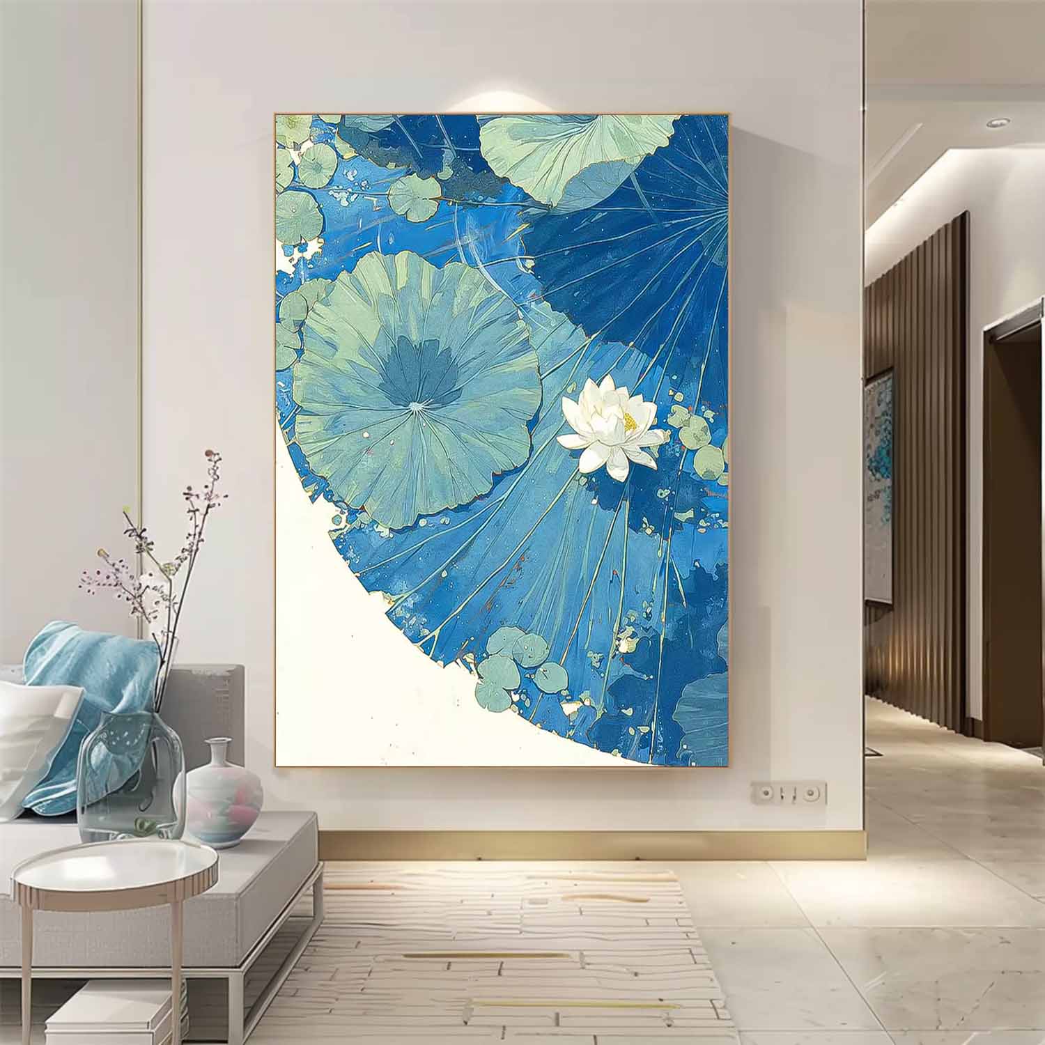Wall Art Modern Flower Retro Contemporary