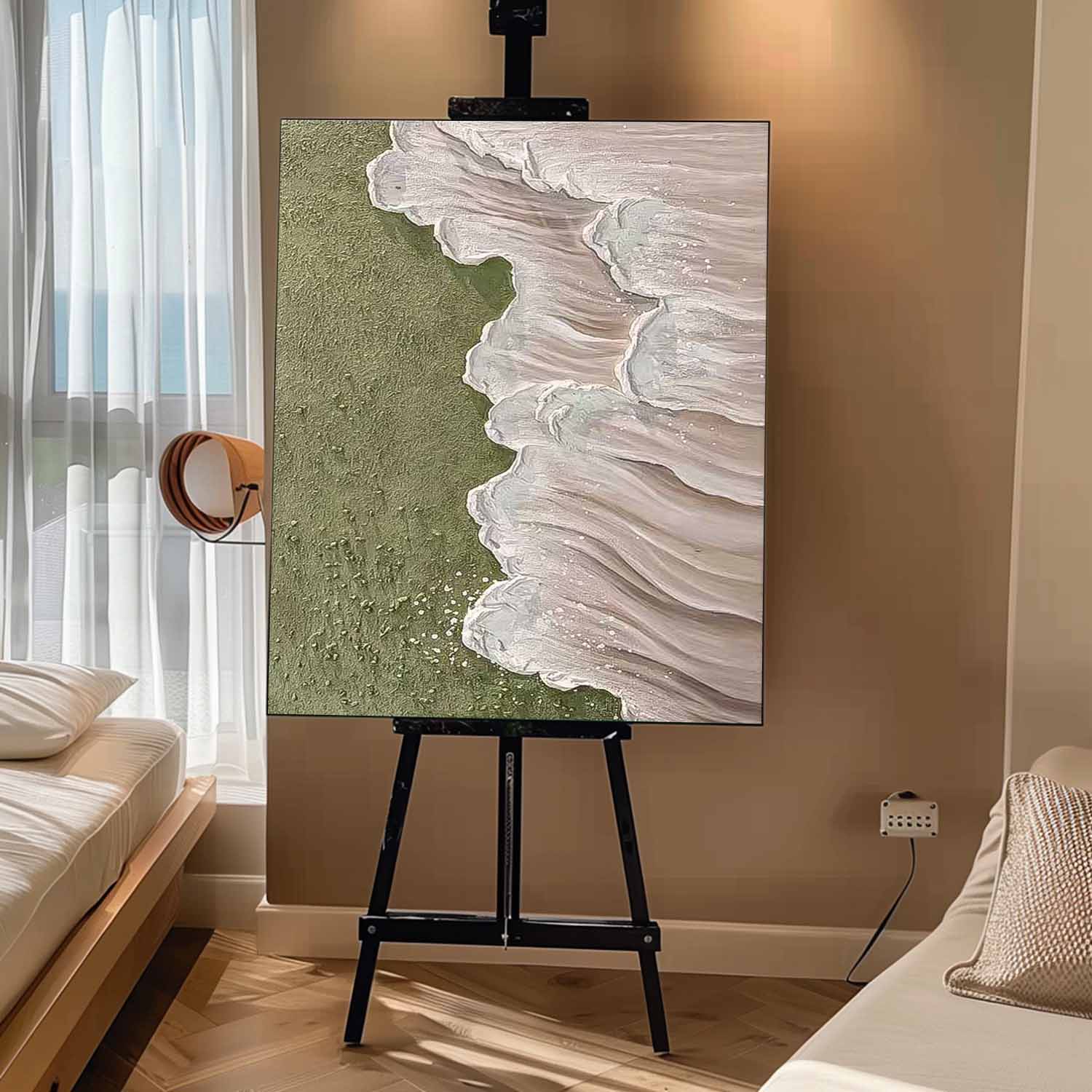 Wall Art Impasto Beach & Ocean Impressionist Bold