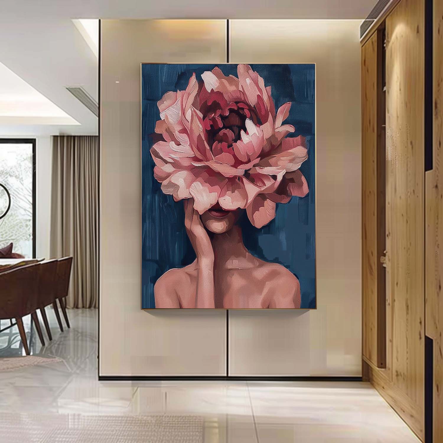 Wall Art Abstract Modern Organic Geometric