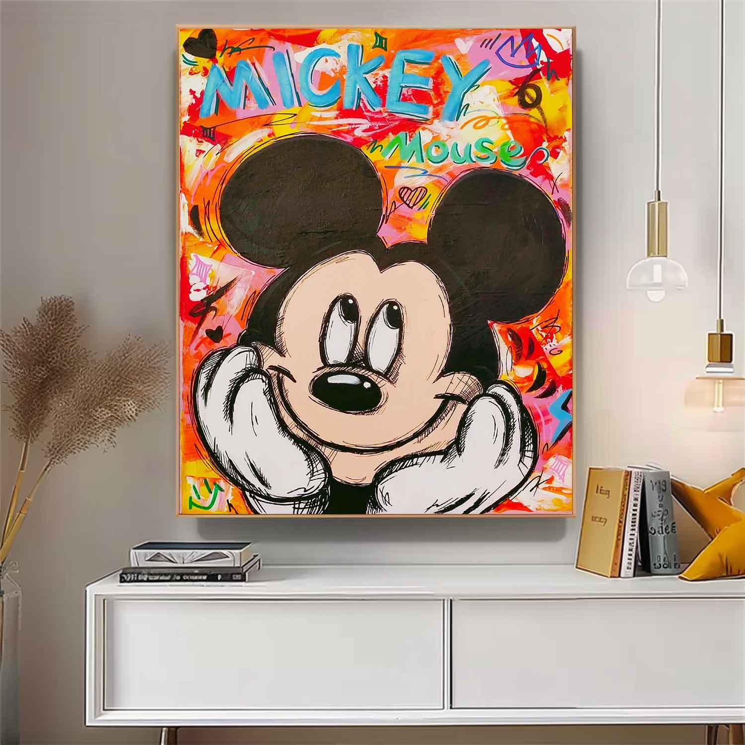 Mickey Mouse Graffiti Art PE193 - Neutralighting