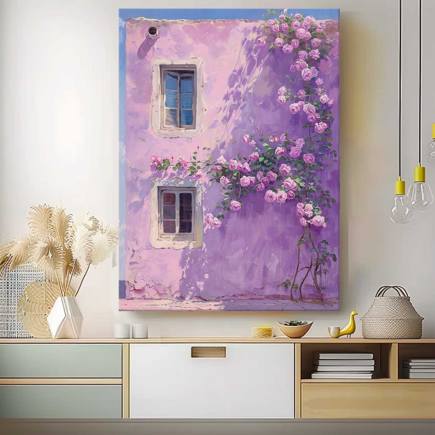 Wall Art Flower Warm Rustic Romantic Artistic