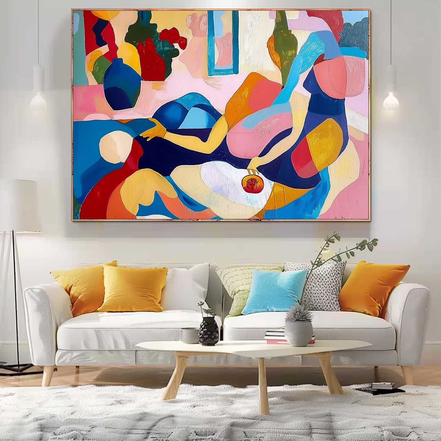 Wall Art Modern Abstract Elegant Painterly