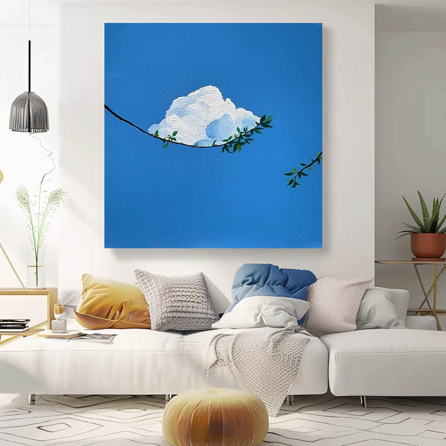 Wall Art Landscape Contemporary Serene Calm Raw