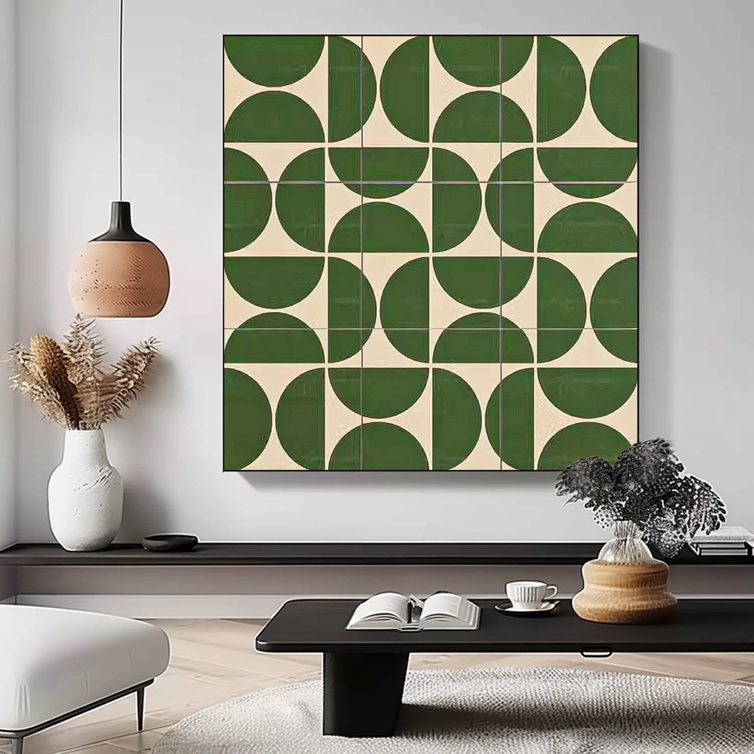 Wall Art Repeating Minimalist Painterly