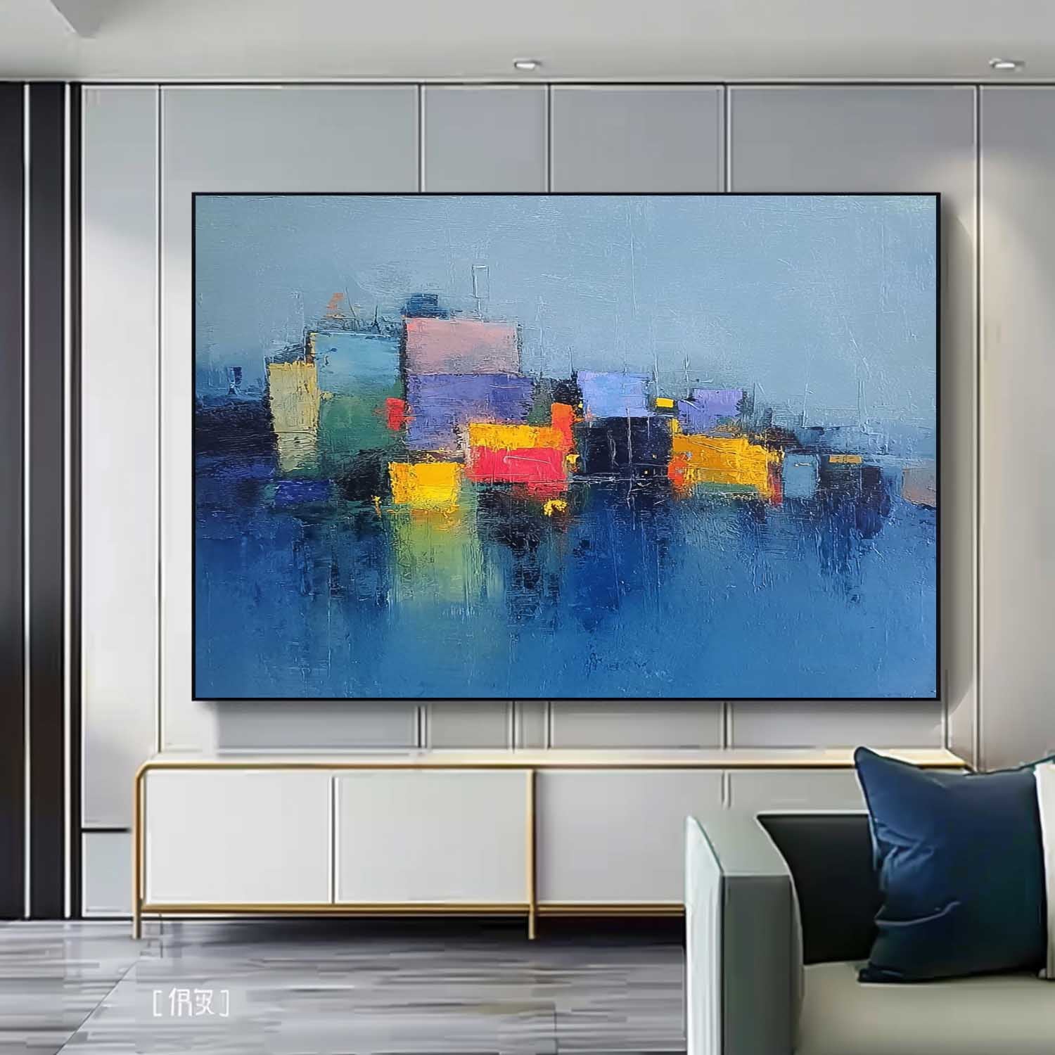 Wall Art Architecture Contemporary Abstract