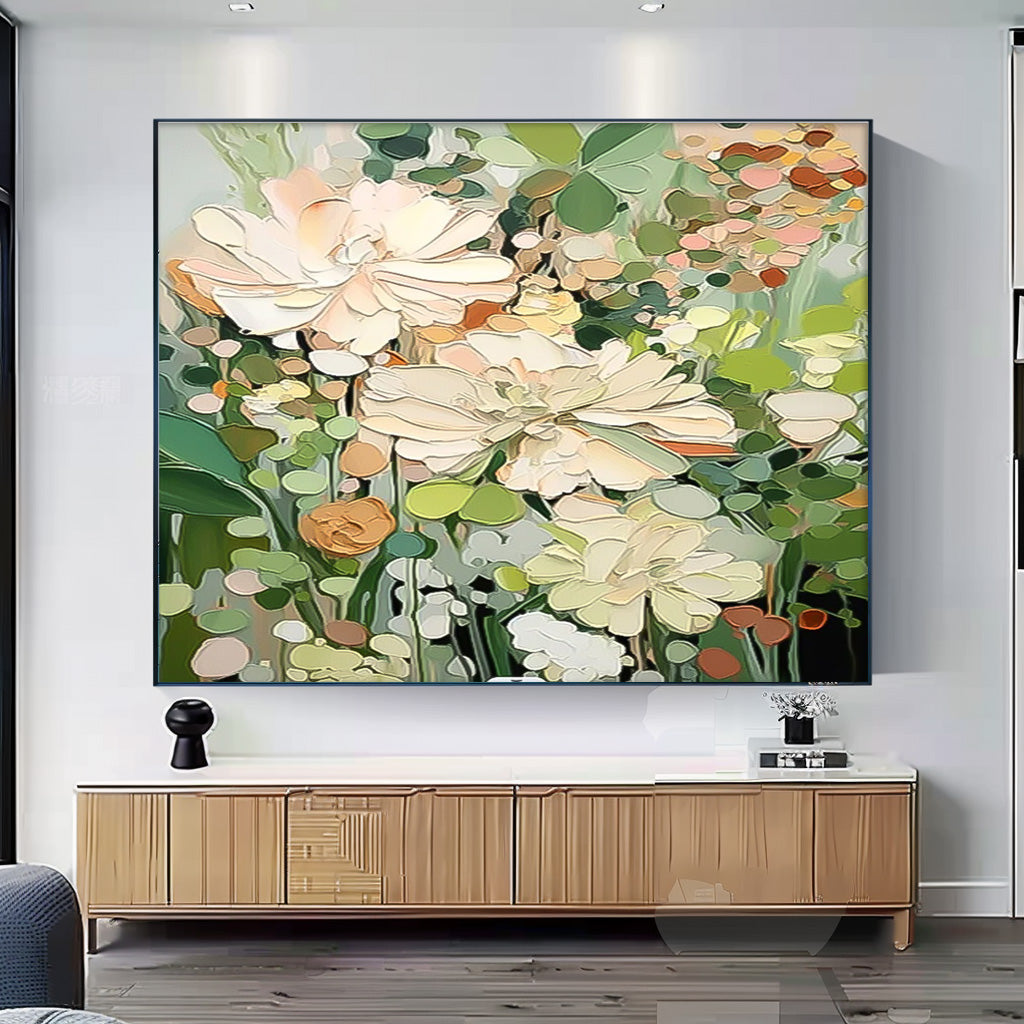Wall Art Bouquet Design Minimalist Fresh