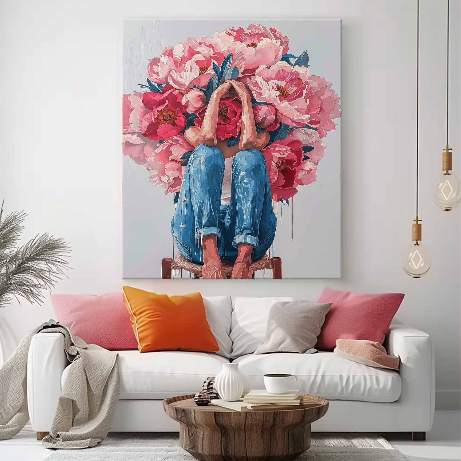 Wall Art People Expressionist Contemporary Painterly