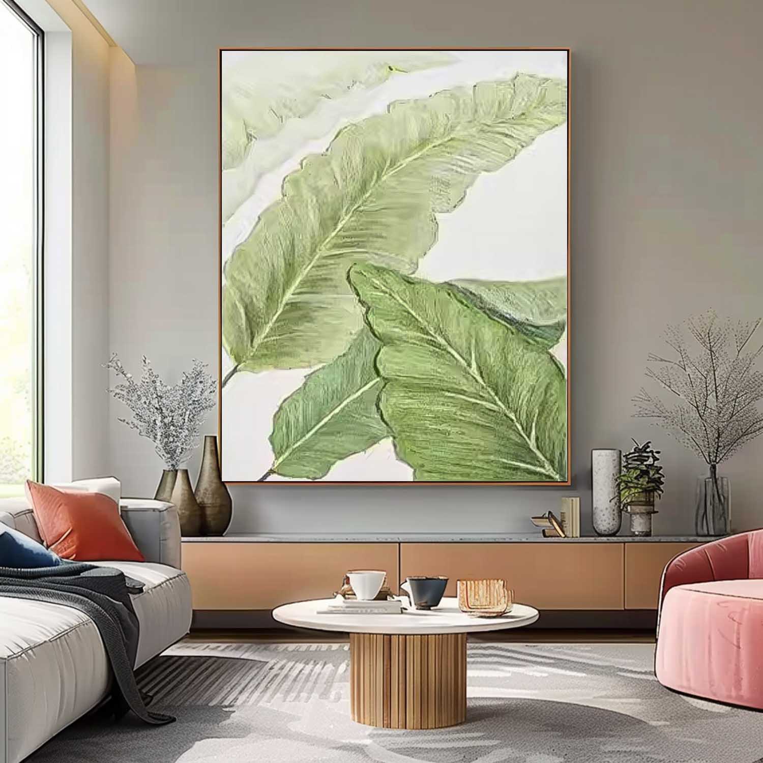 Wall Art Flower Leaf Still Life Nature Decor