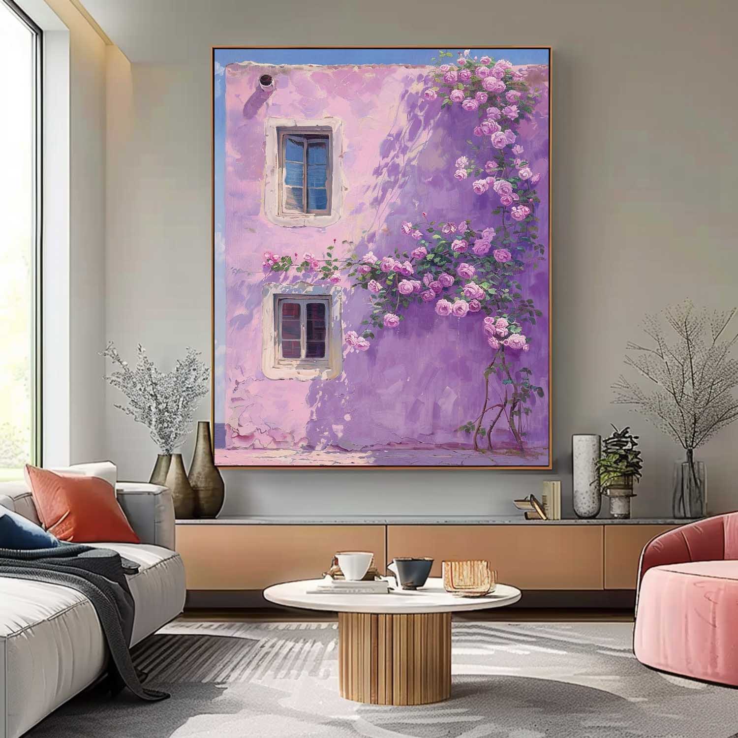 Wall Art Flower Warm Rustic Romantic Artistic