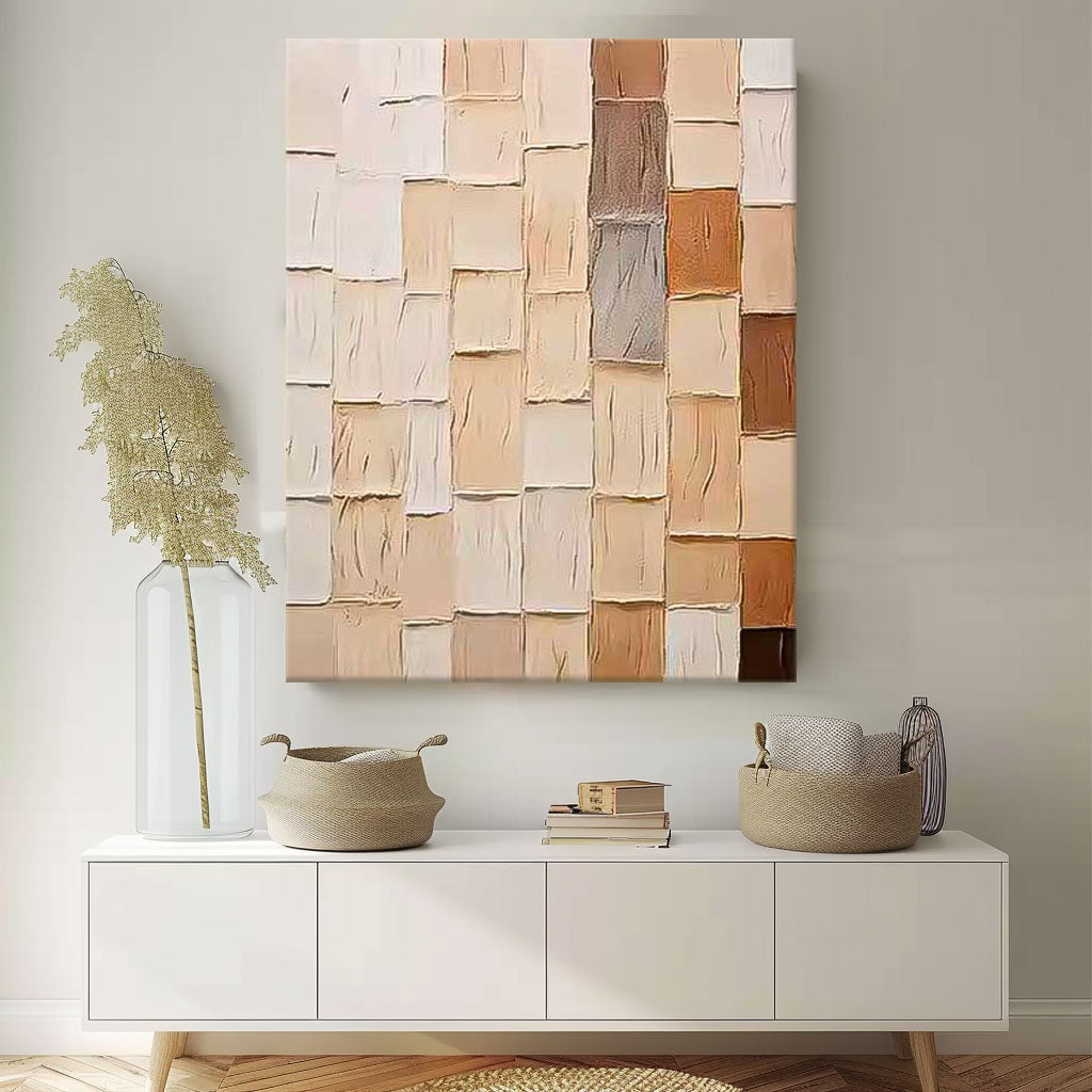 Wall Art Symmetrical Geometric Modern Abstract