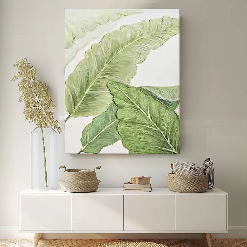 Wall Art Flower Leaf Still Life Nature Decor