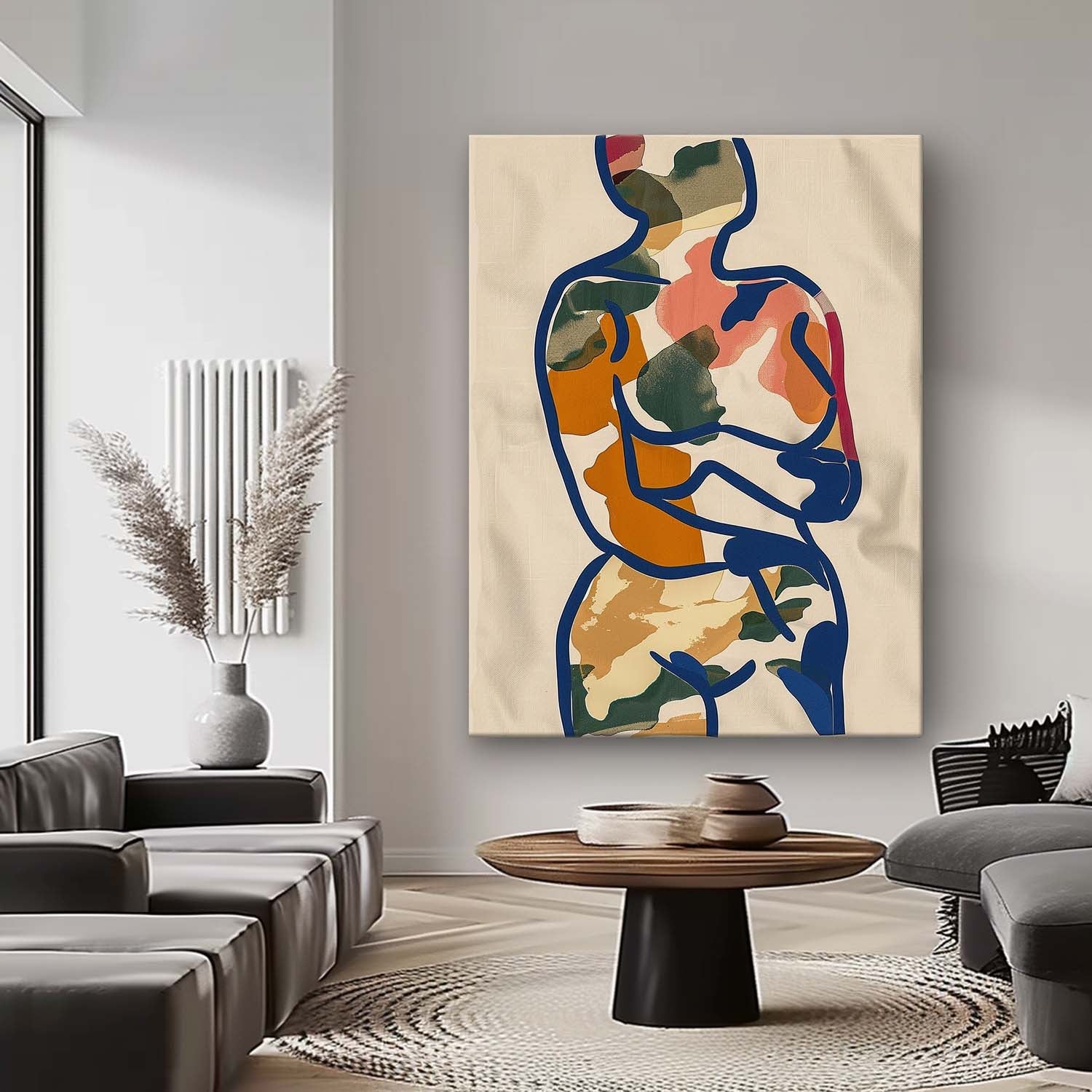 Wall Art Bold Figurative Abstract Painterly