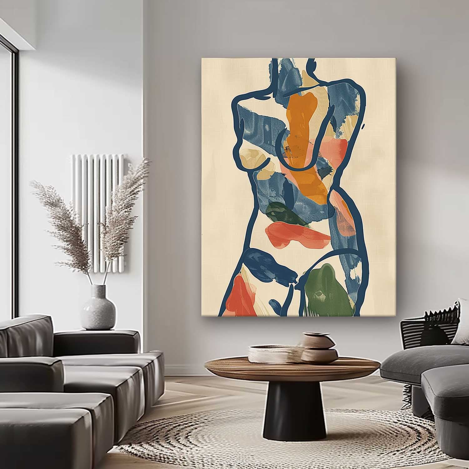 Wall Art People Matte Earthy Understated Bold