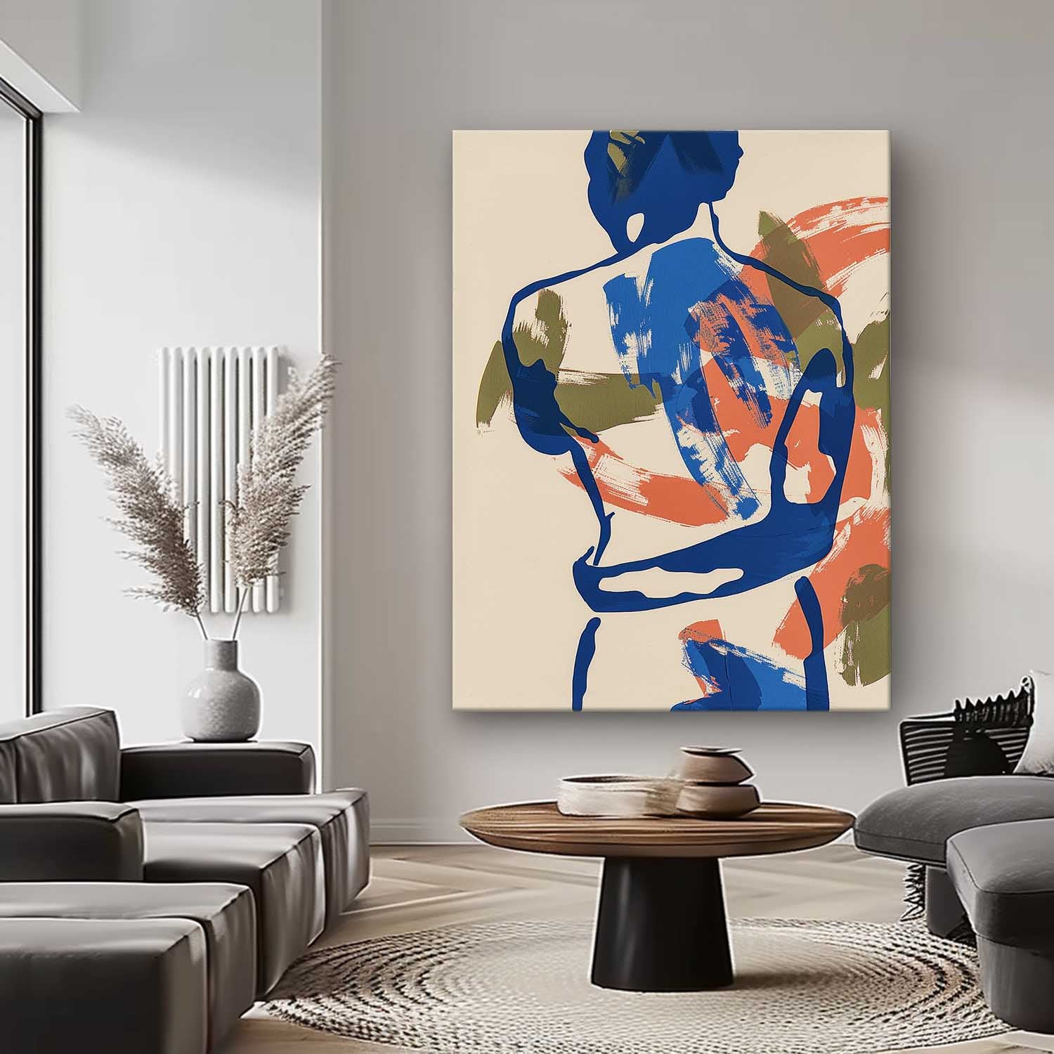 Wall Art People Playful Organic Artistic