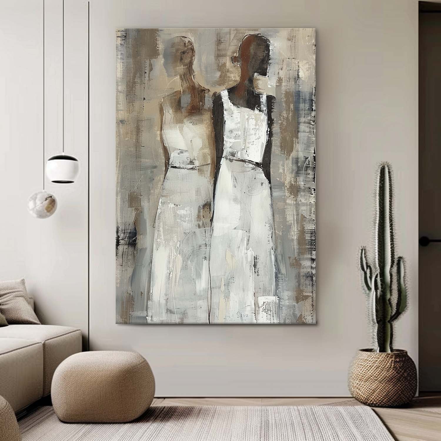 Wall Art People Serene Elegant