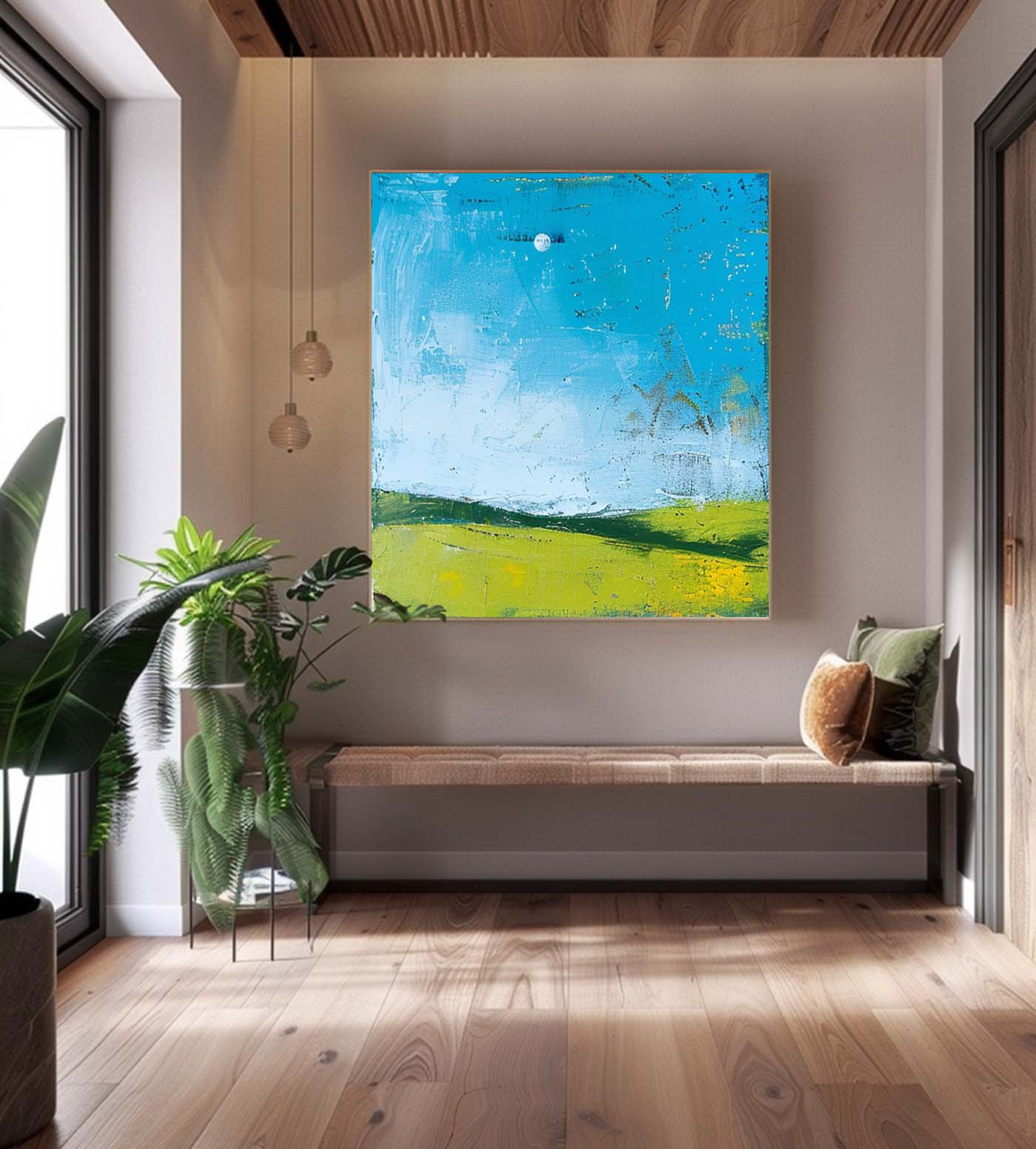 Wall Art Scandinavian Fresh Abstract Natural