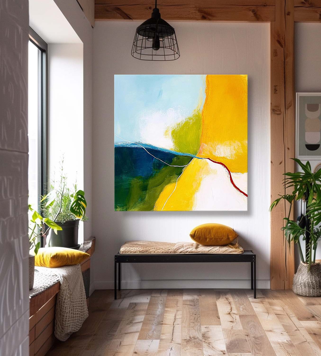 Wall Art Minimalist Natural Atmosphere Tranquil