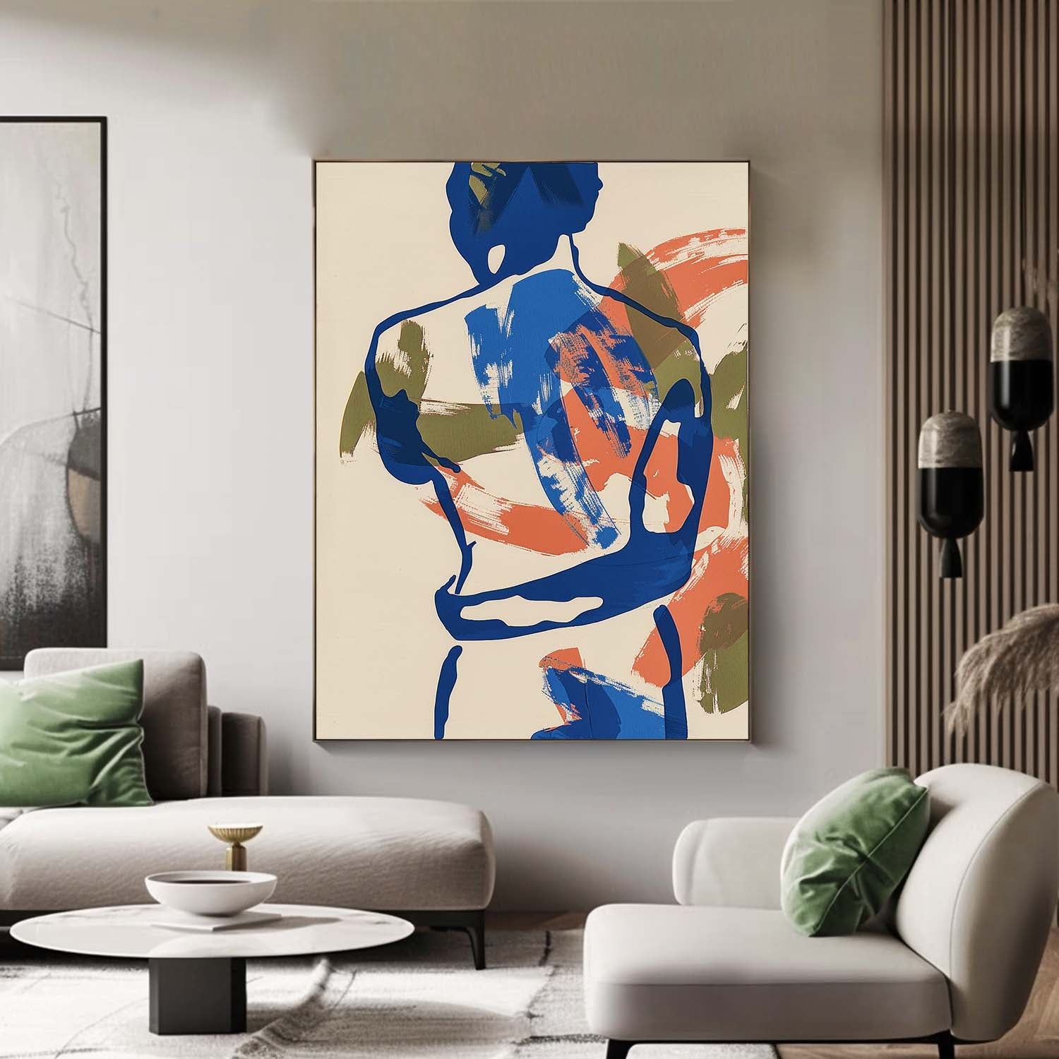 Wall Art People Playful Organic Artistic