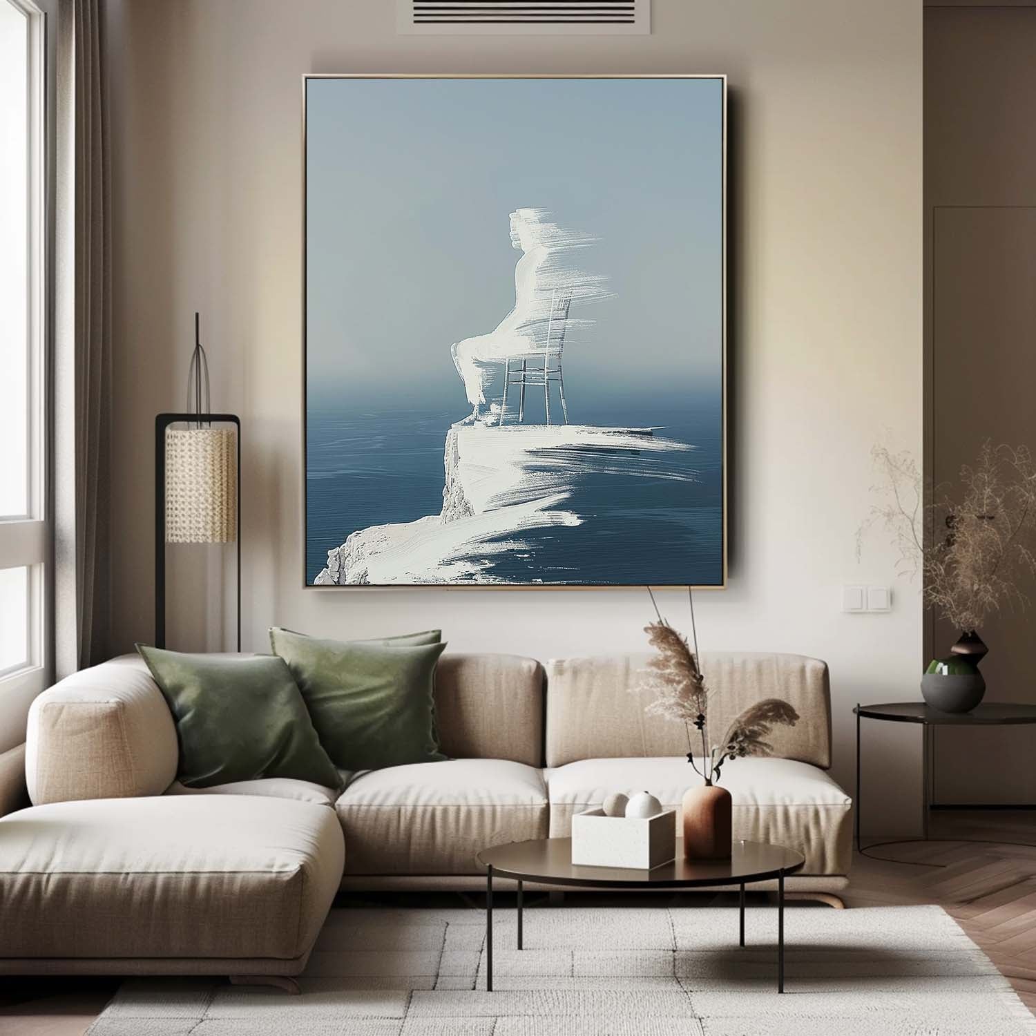 Wall Art People Serene Contemplative