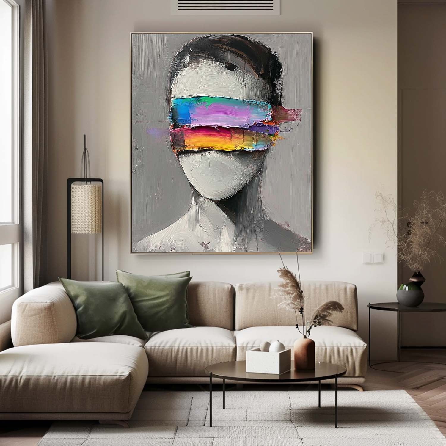 Wall Art People Luxury Artistic Abstract Figure