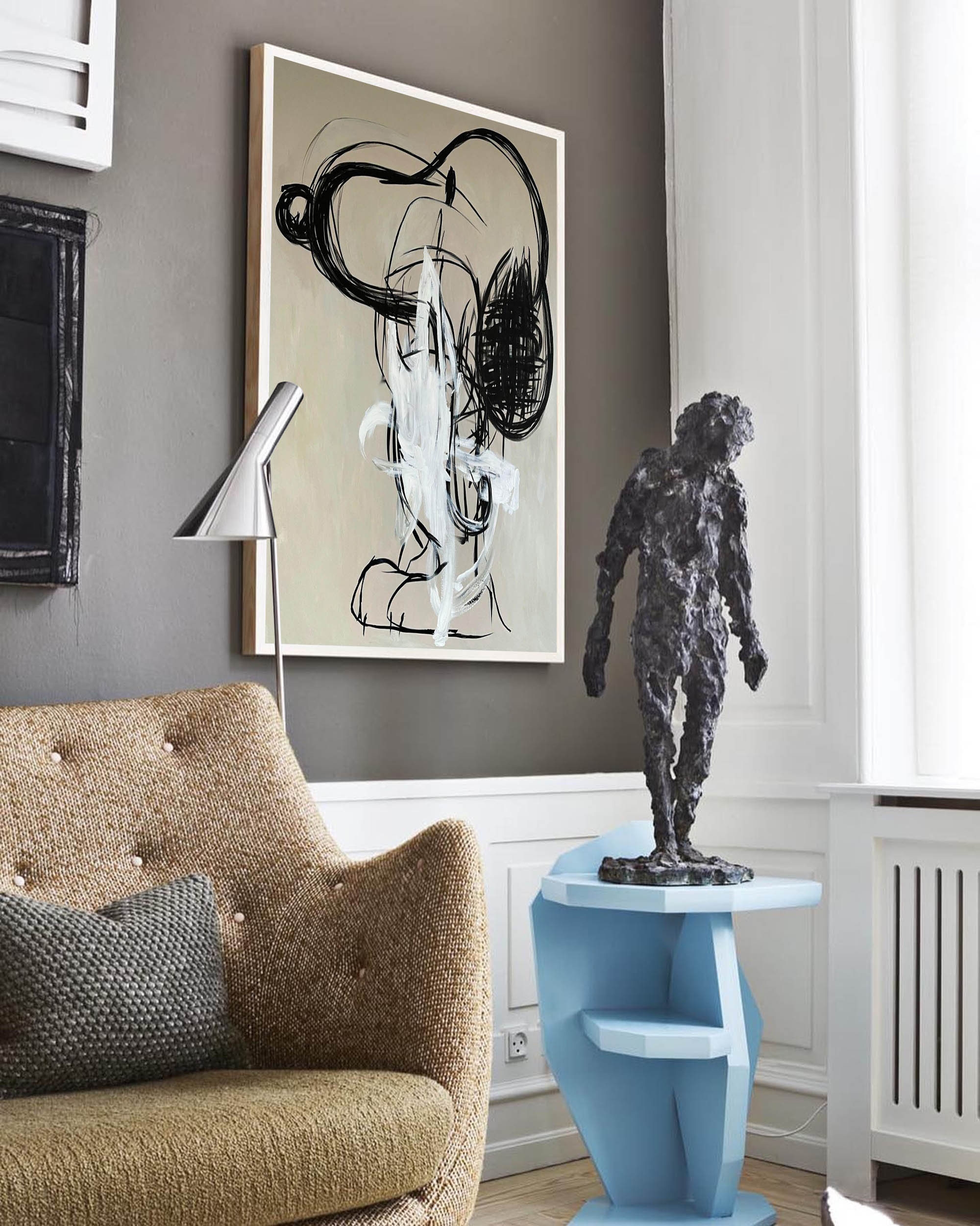 Abstract Graffiti Art #GA043 - Neutralighting