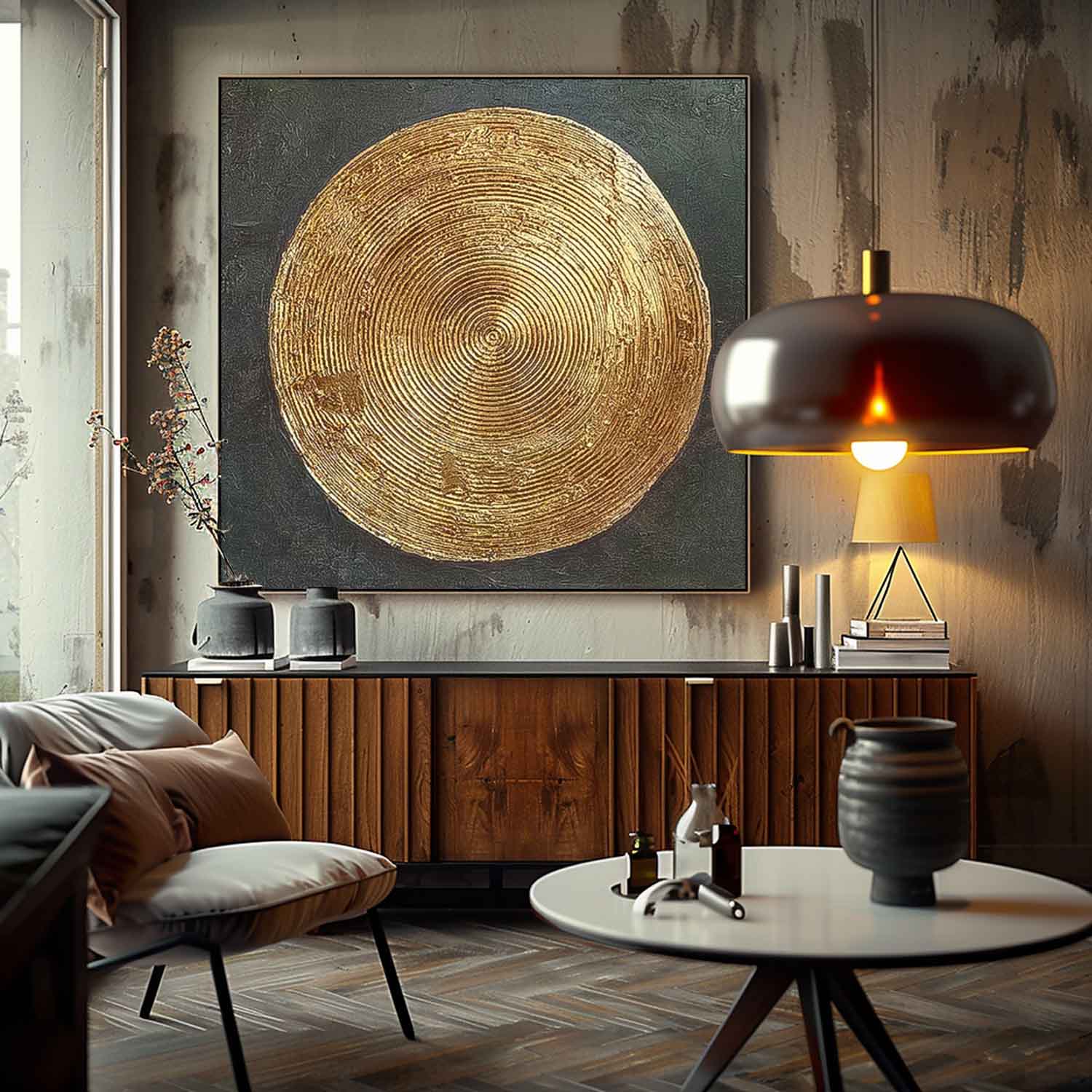 Wall Art Minimalist Mysterious Design Ethereal