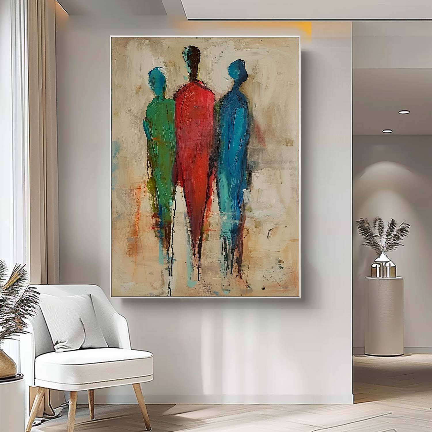 Wall Art Minimalist Figurative Modern Abstract