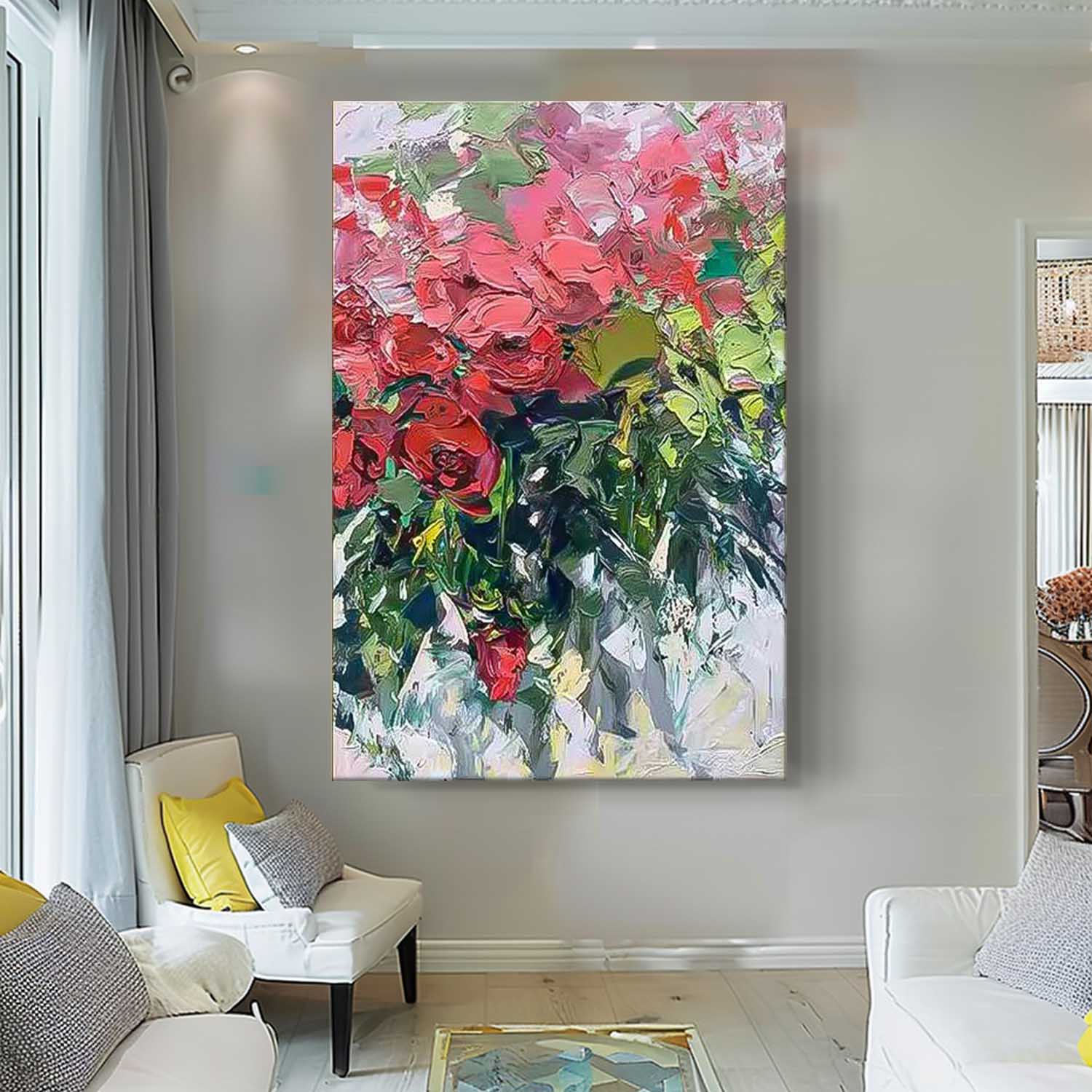 Wall Art Flower Atmosphere Impressionist Nature