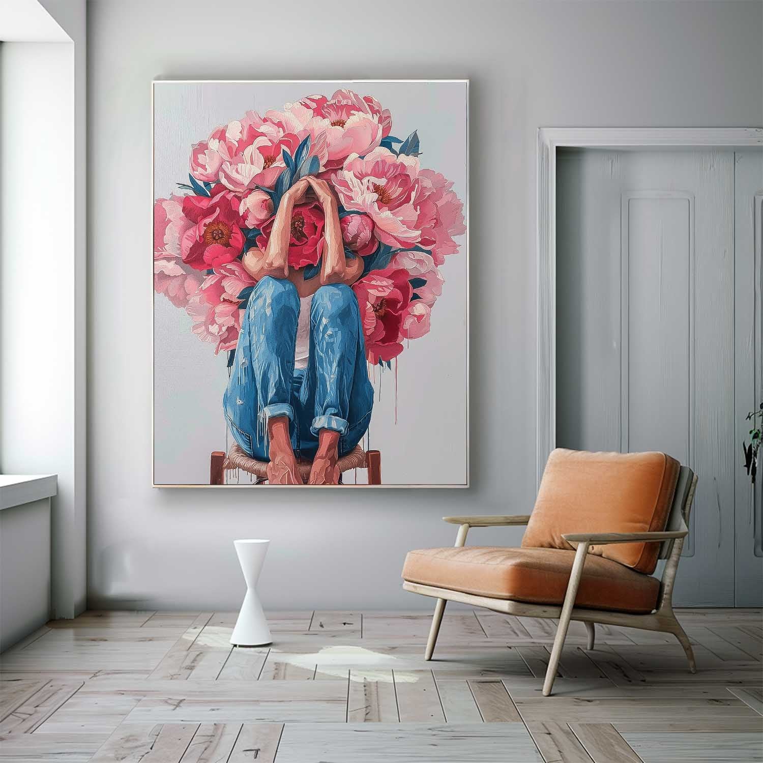 Wall Art People Expressionist Contemporary Painterly