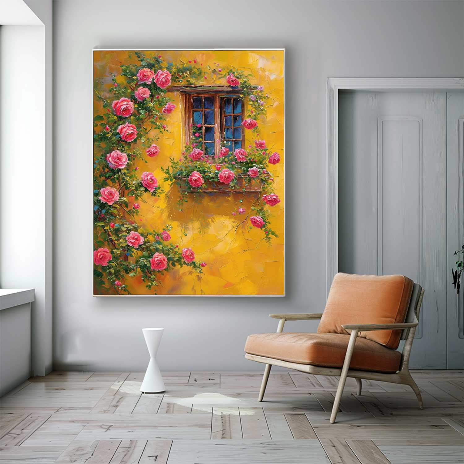 Wall Art Flower Romantic Artistic Atmosphere