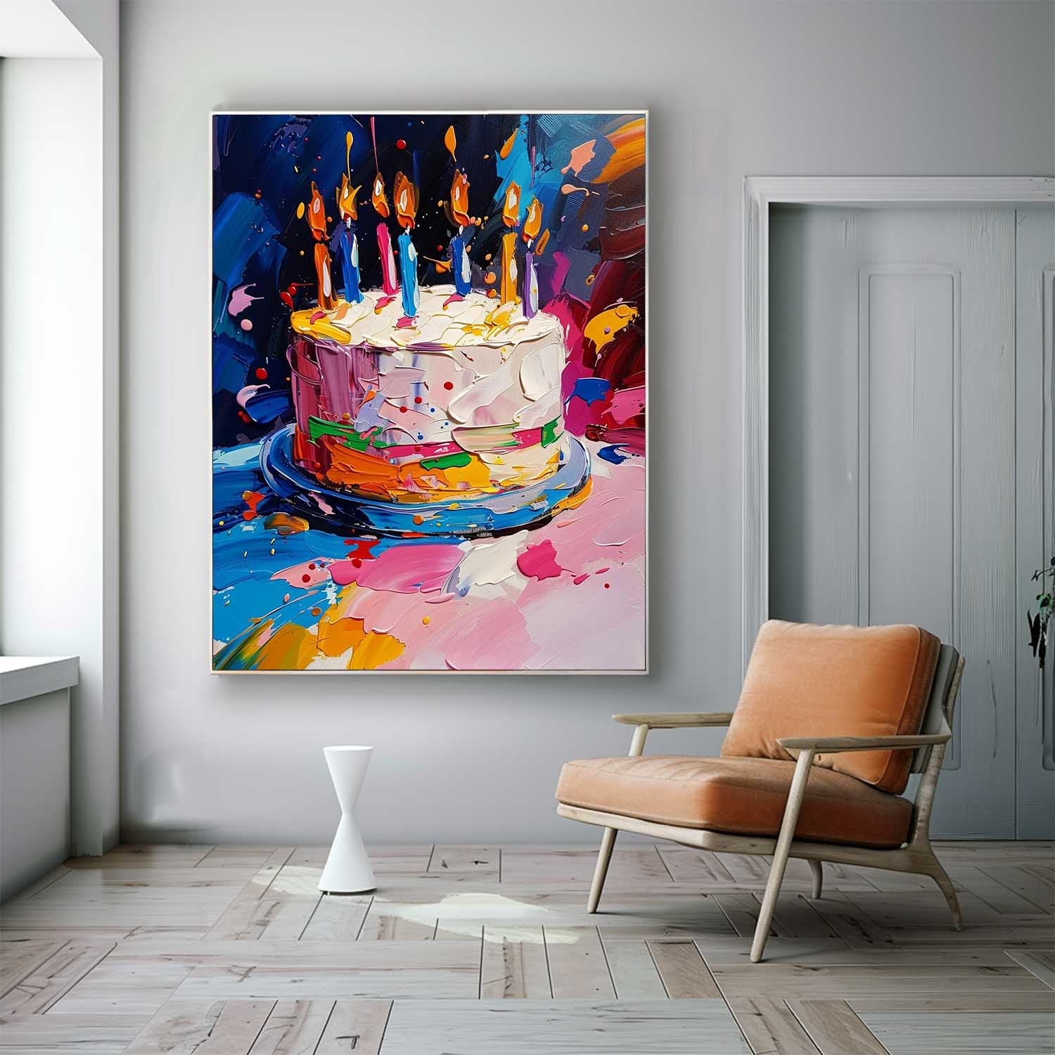 Wall Art Modern Abstract Cartoon Cute