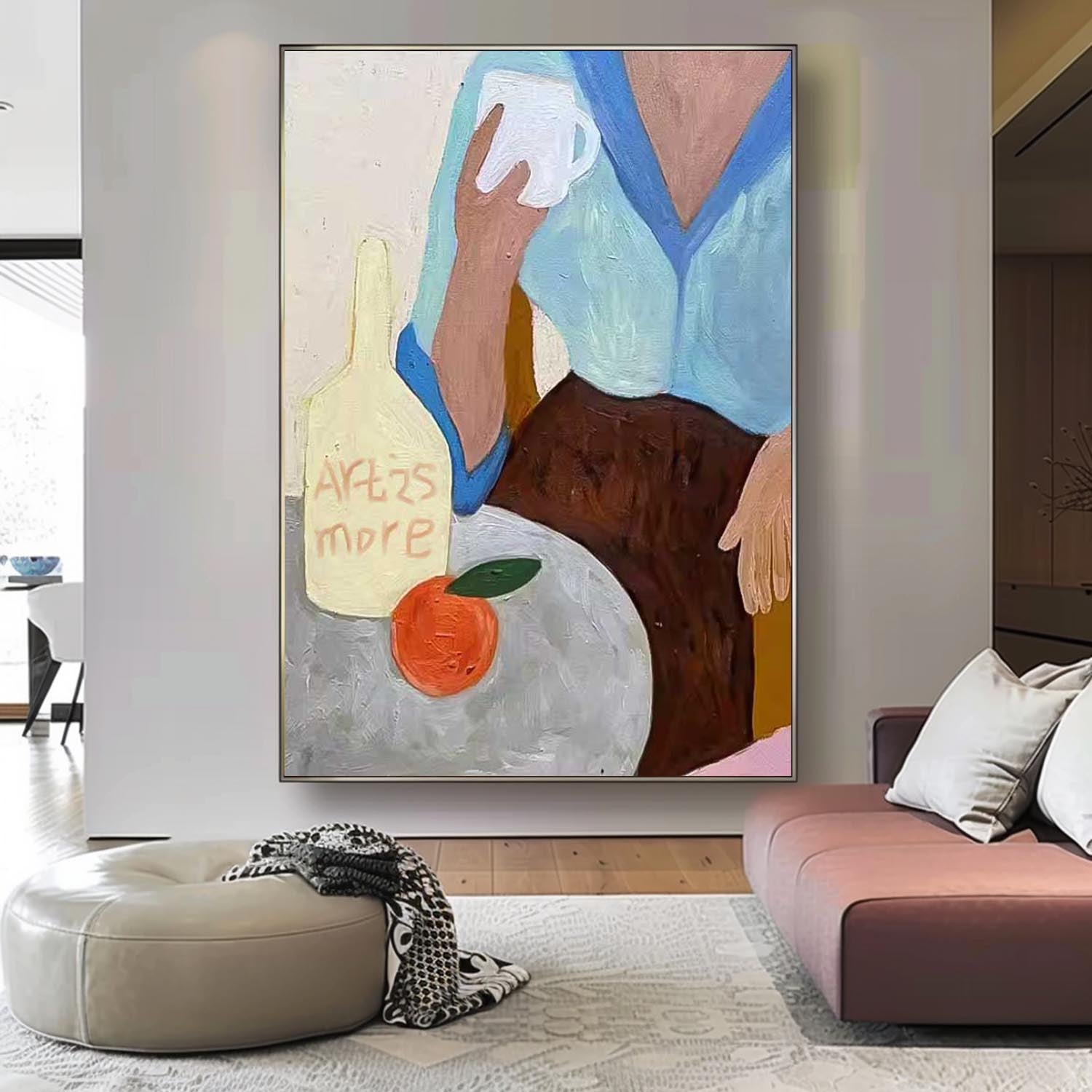 Wall Art People Still Life Figure Cozy Atmosphere