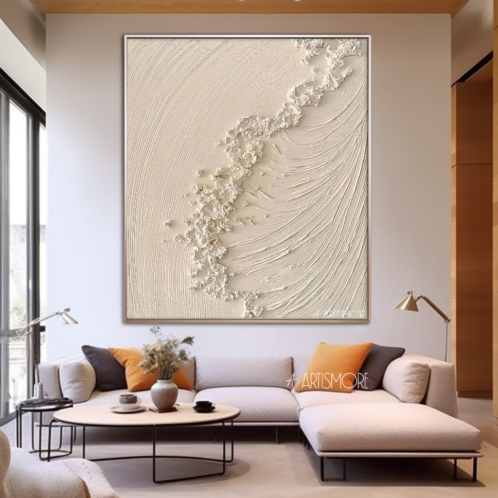 Wall Art Beach & Ocean Minimalist Soft Neutral