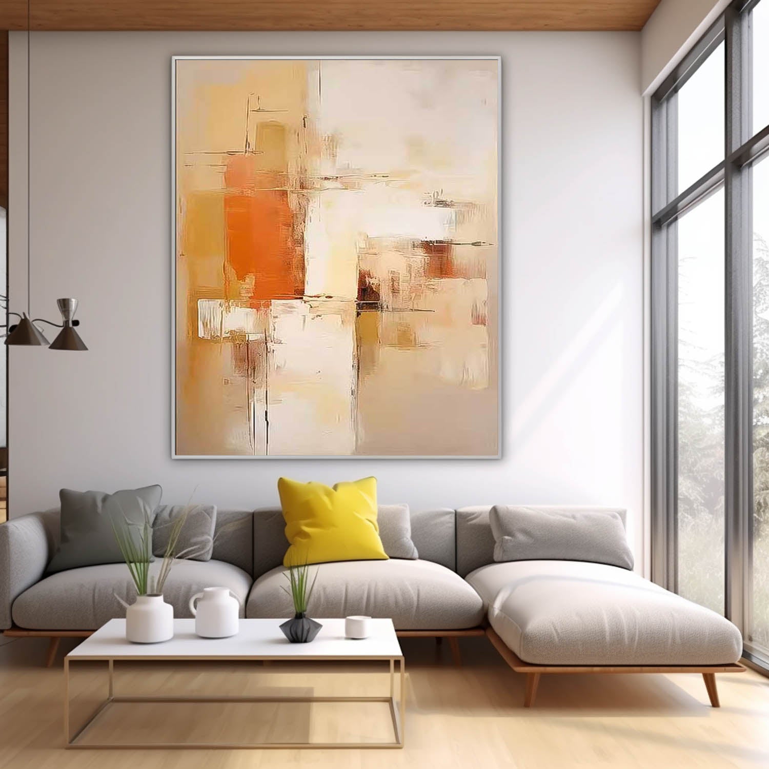 Wall Art Abstract Minimalist Atmosphere Modern