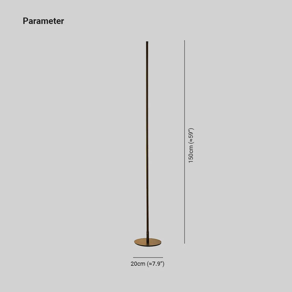 Mira Modern Minimalist Linear Floor Lamp - Neutralighting