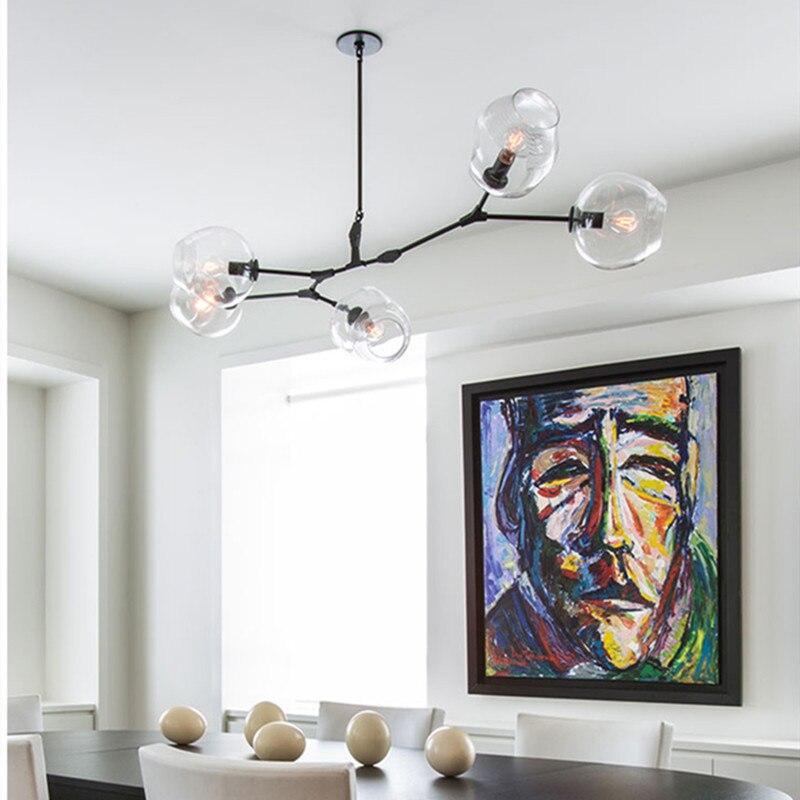 Kirae Nordic Modern Glass Pendant Light Clear Bubble - Neutralighting