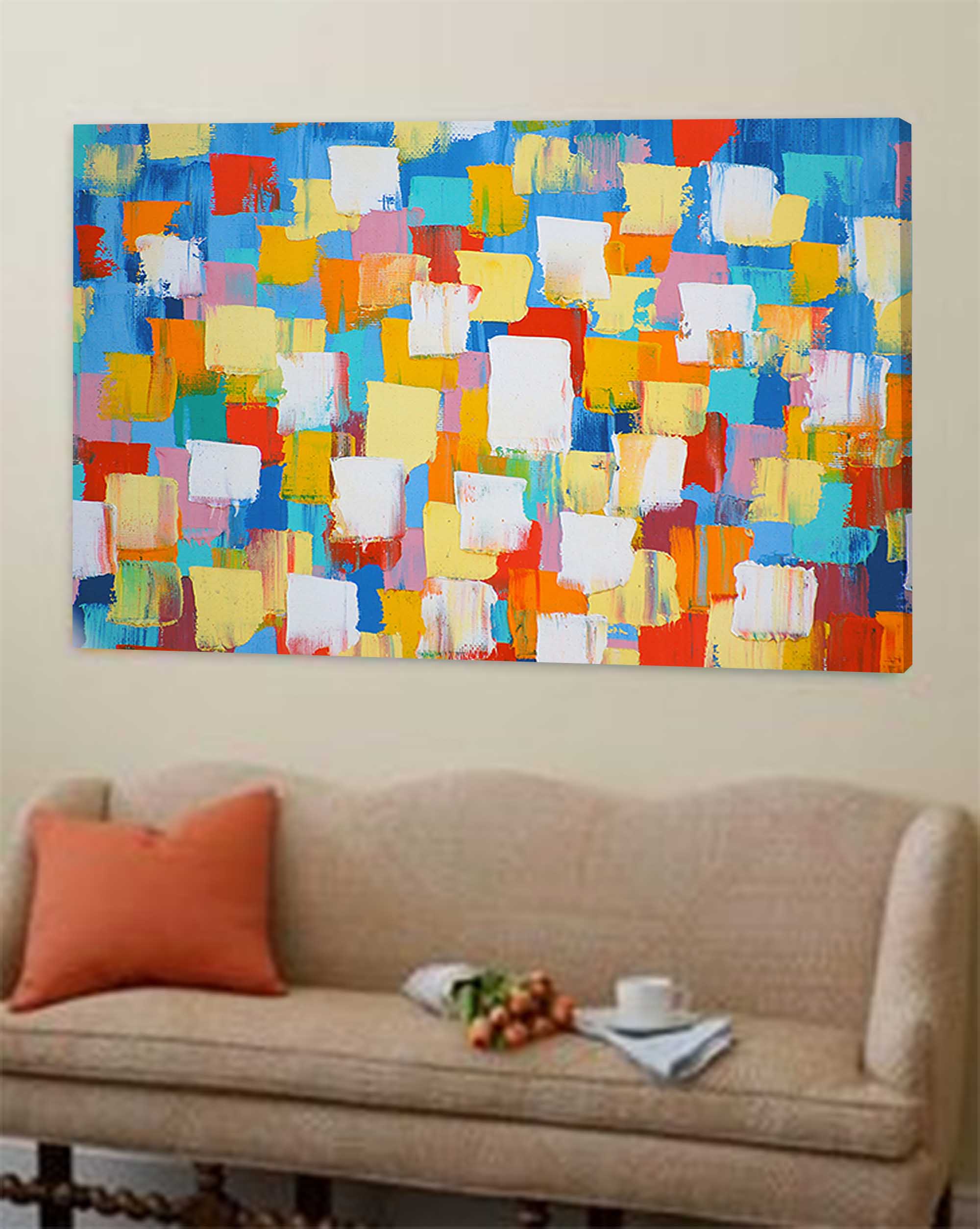 Wall Art Playful Energetic Artistic Abstract