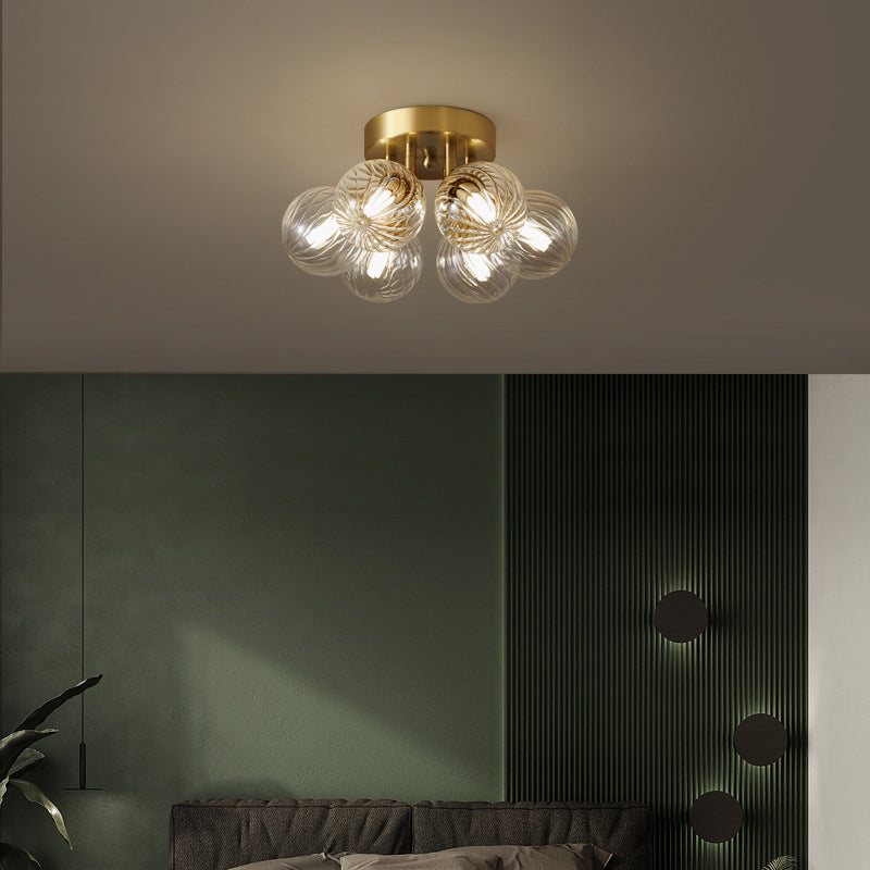 Valentina Modern Clear Bubble Glass Ceiling Light - Neutralighting