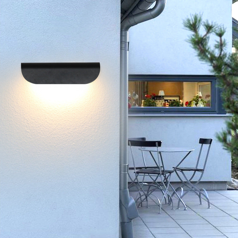 Ray Modern Outdoor Wall Lighting, Waterproof, Curved - Neutralighting