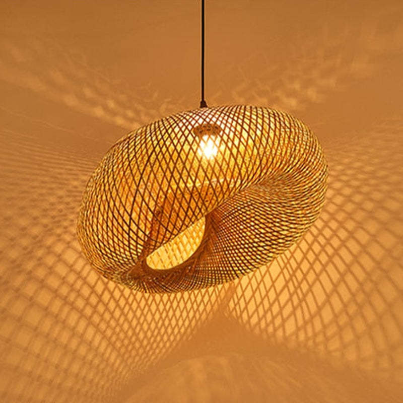 Ritta Bamboo Pendant Light - Neutralighting