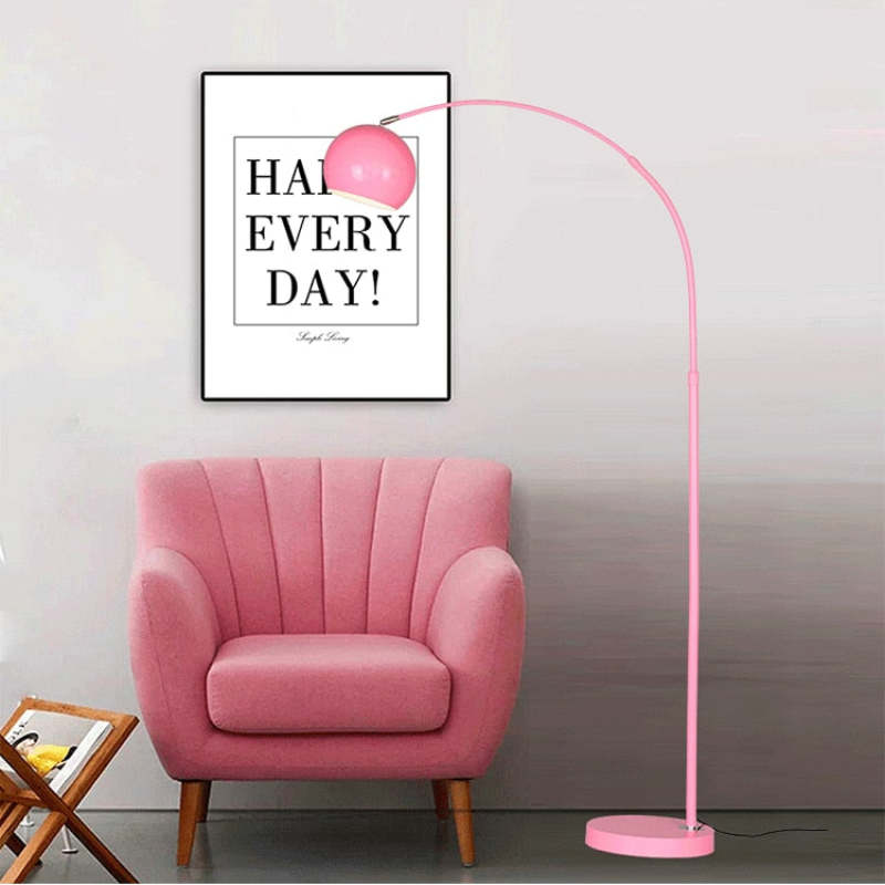 Mira Macaron Modern Fishing Arc Floor Lamp - Neutralighting