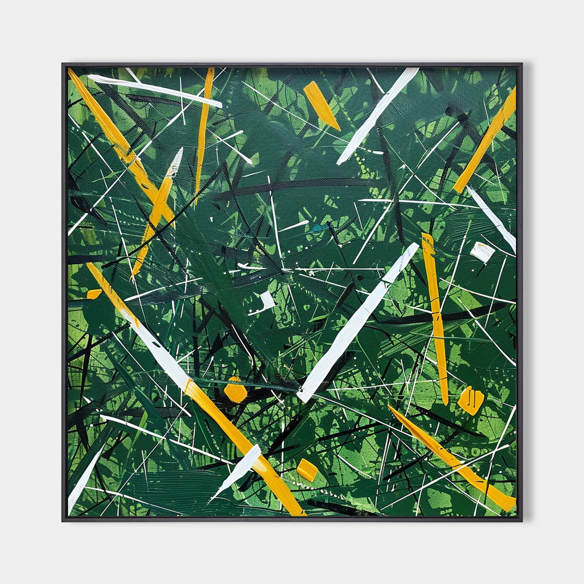 Electric Jungle Abstract Painting