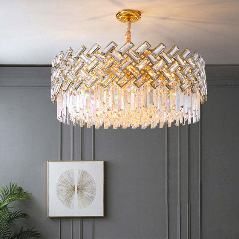 Kristy Luxury Gold Chandelier, Crystal & Metal - Neutralighting