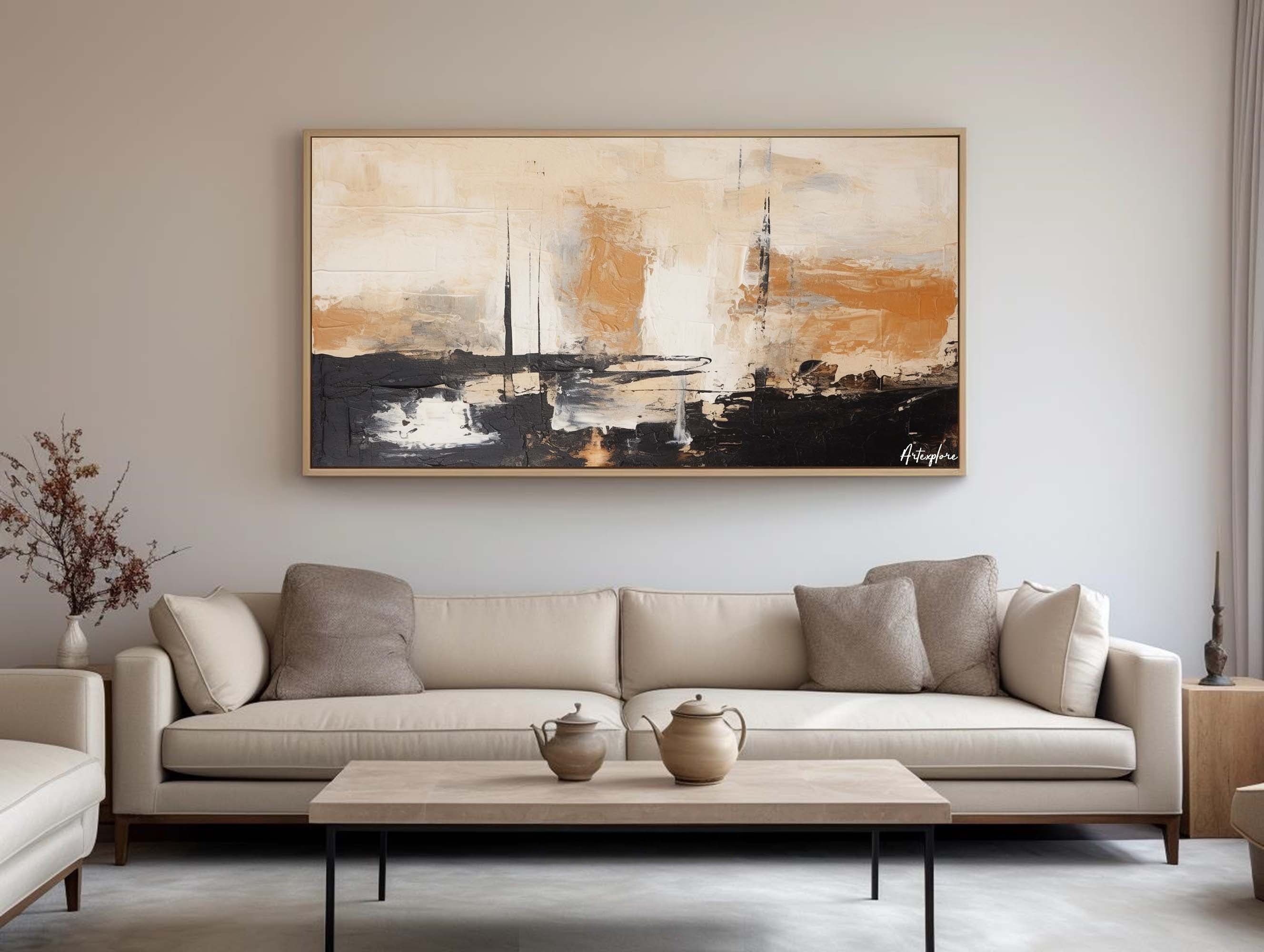 Wall Art Vintage Industrial Skyline