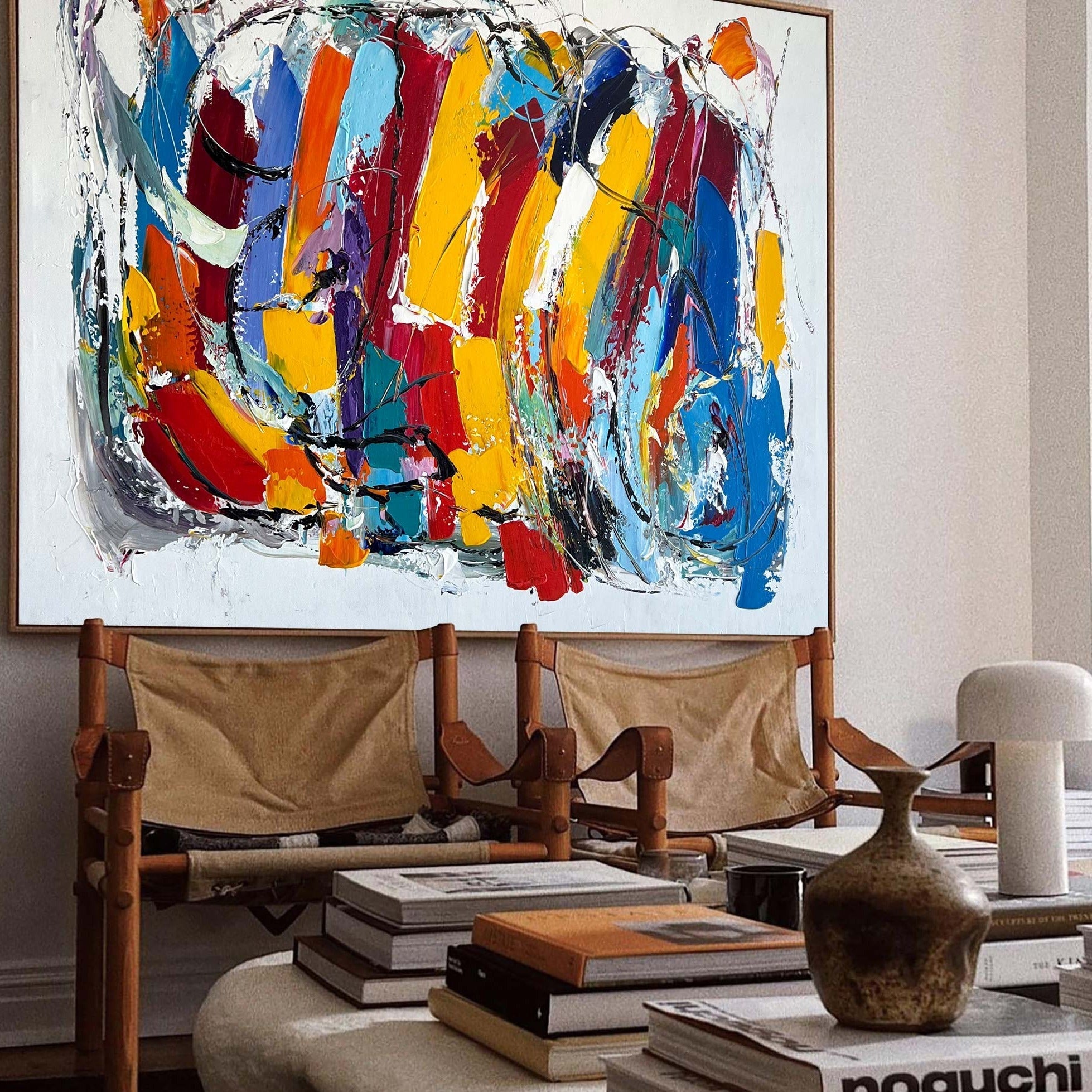 Colorful Abstract Painting ABAH56 - Neutralighting
