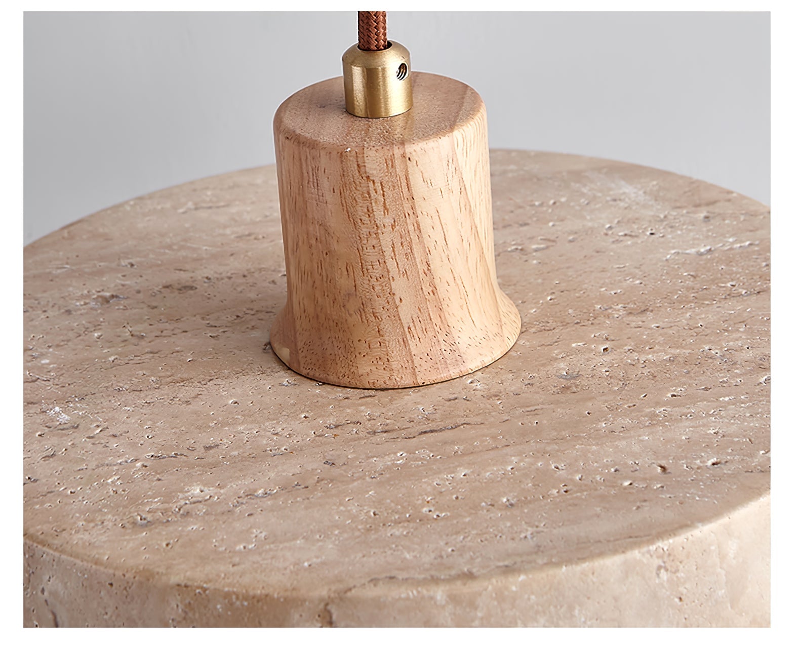 Evvynor Travertine Pendant Light - Neutralighting