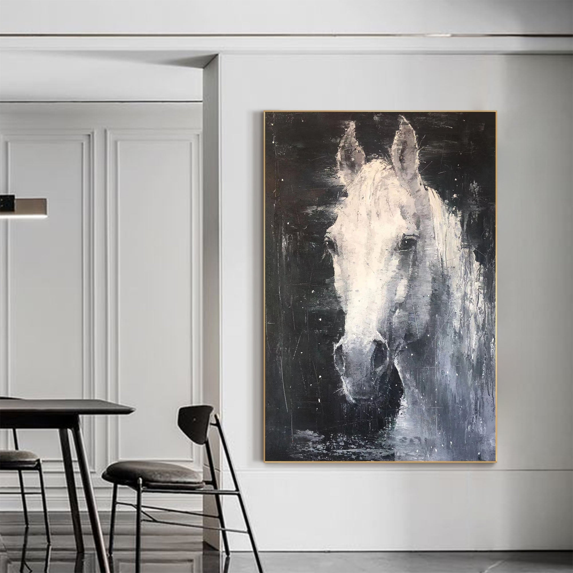 White Horse Painting ANH39 - Neutralighting