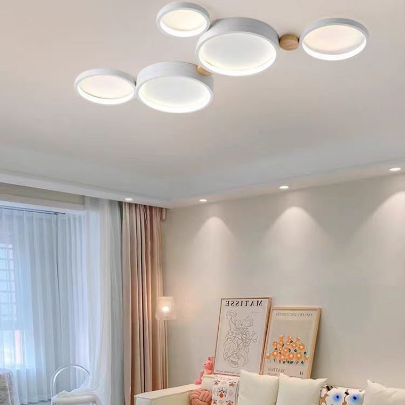 Arisha Round Flush Mount Ceiling Light 3 Colour 3/4/5/6/7 Heads - Neutralighting